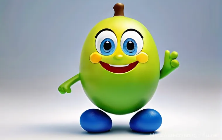 코코몽 코스프레 팁 - **Classic Cocomong in Fresh World**
A vibrant, 3D-rendered illustration of Cocomong, standing ch...