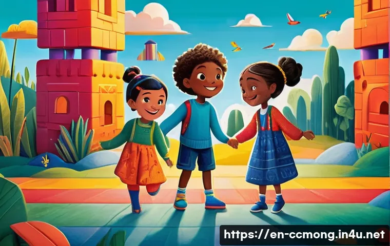 코코몽의 국제 시장 성공 사례 - **Prompt 1: Global Friendship and Adventure**
    "A vibrant, richly detailed illustration of a dive...